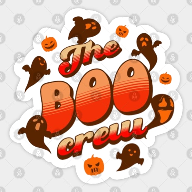 The boo crew Sticker by LegnaArt